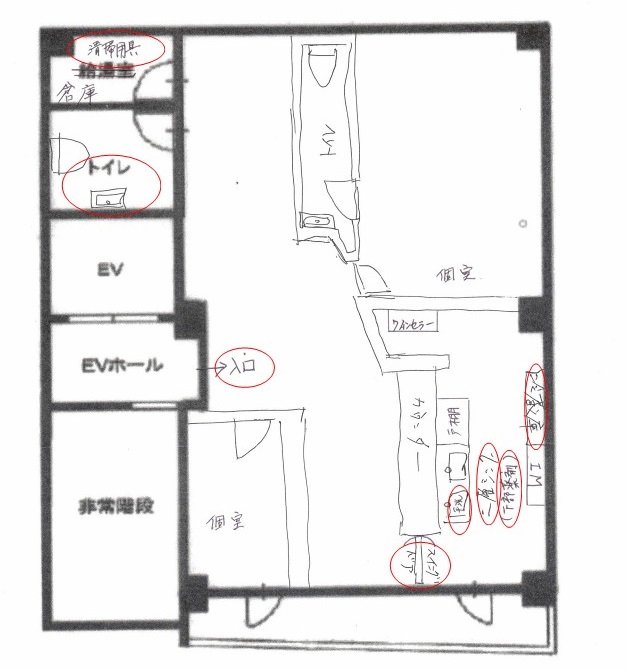 六本木で飲食店営業許可申請、深夜営業の届出を代行しました。